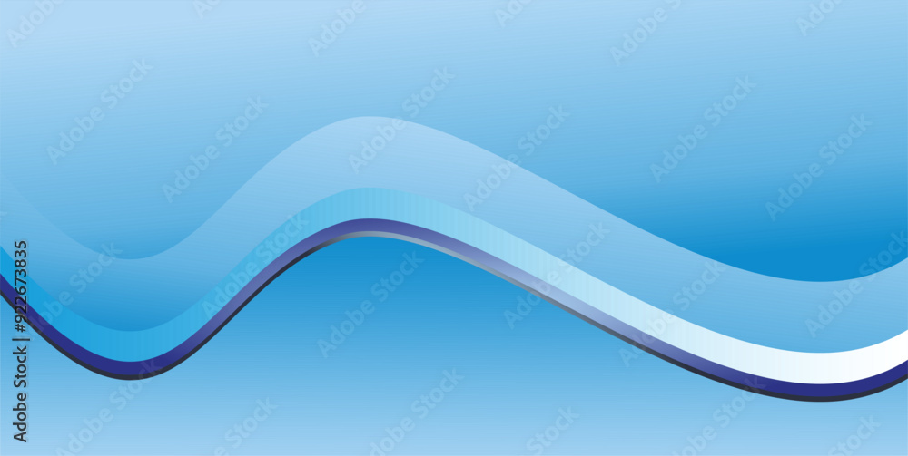 Poster the background design for visual communication design is a composition of empty space in light blue 