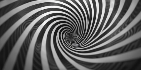 Optical illusion with concentric circles