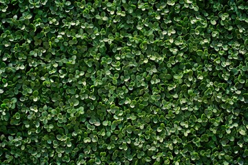 Lush green leaves of a plant