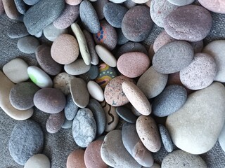 pebbles and stones