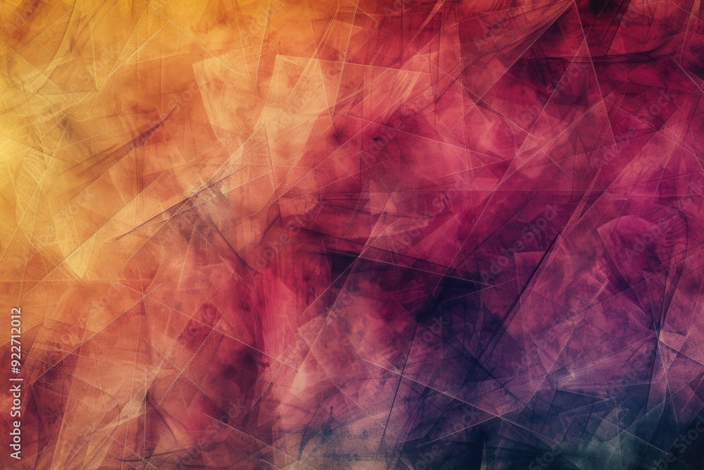 Poster A vibrant and dynamic abstract background featuring numerous lines, great for representing creativity, innovation or futuristic concepts