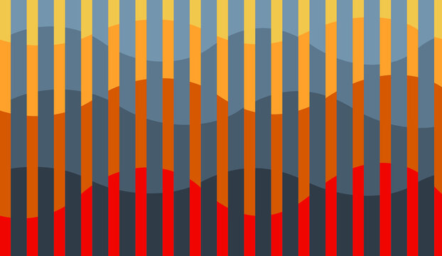Digital art optic ilusion abstract graphic