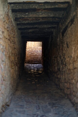 Obraz premium Pasaje da acceso a las escaleras de la casa 