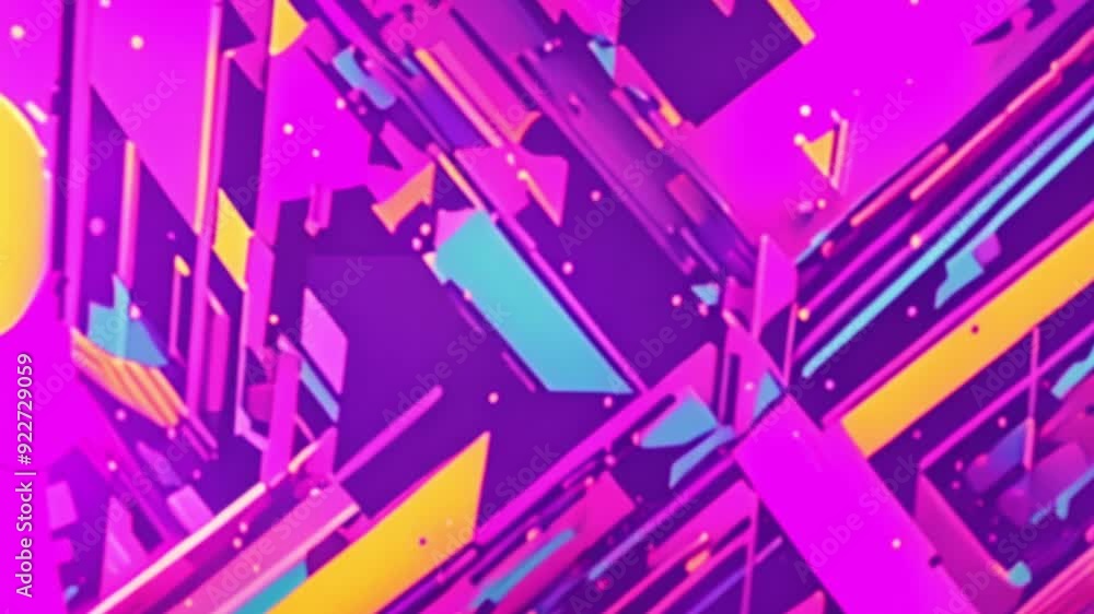 Poster abstract background with lines