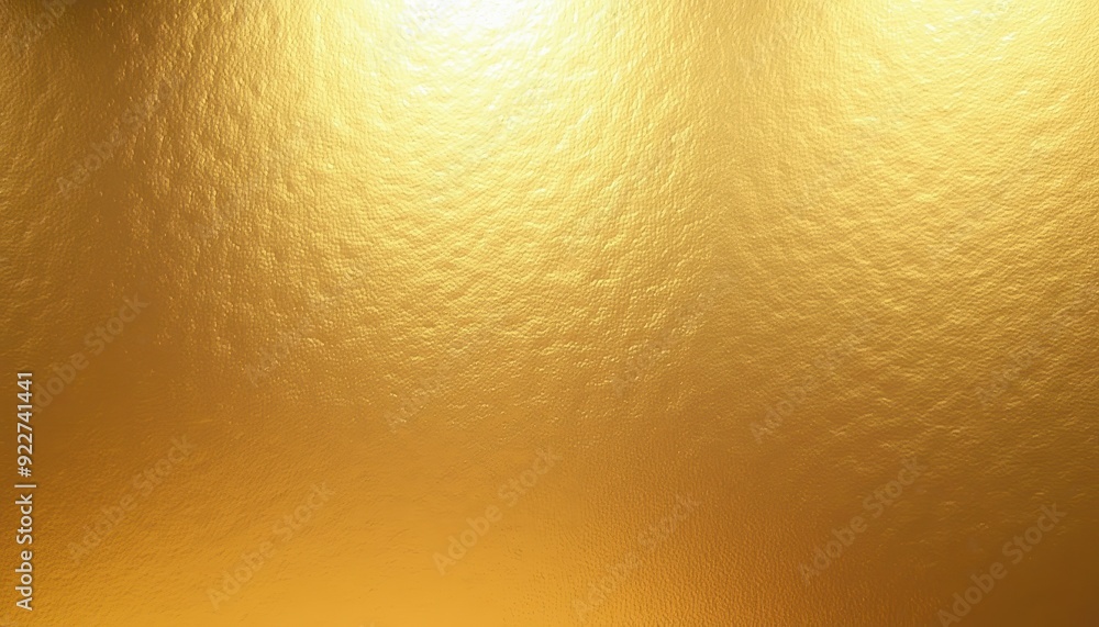 Poster a textured gold surface illuminated by soft light, creating a luxurious and warm ambiance.