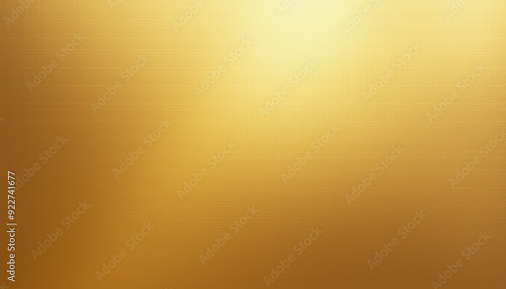 Poster abstract golden background with a gradient effect featuring a smooth and shiny texture.
