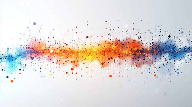An elegant scatter plot chart showing the correlation between marketing spend and customer acquisition in a startup, with minimalist data points on a clean, white canvas.