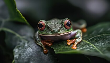 Obraz premium Urban wildlife, hidden creatures, vibrant city life, natural adaptation
