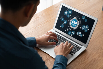 ERP enterprise resource planning software for modish business to plan the marketing strategy