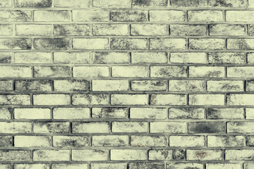 Background of brick wall with old texture pattern. Vintage style and grunge retro interior. uds