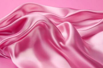 Elegant Draped Silk and Flowing Charmeuse: A Conceptual Design for Women's Day, Breast Cancer Awareness, Mother's Day, and Valentine's Day.