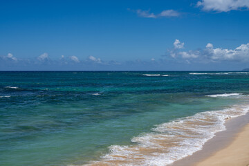 Mokuleia Beach, North Shore, Oahu Hawaii. Kaena Point

