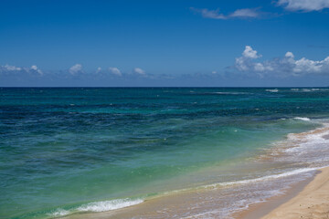 Mokuleia Beach, North Shore, Oahu Hawaii. Kaena Point

