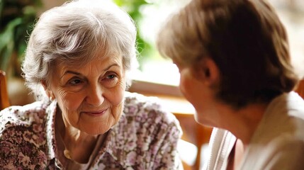 Heartfelt Conversation Between Generations