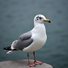Obraz premium seagull on the beach