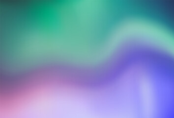 Aurora Borealis background. Abstract blurred image in The Northern Lights colors.
