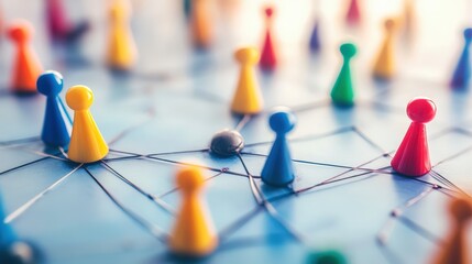 global business structure networking analysis