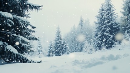 Serene Winter Wonderland