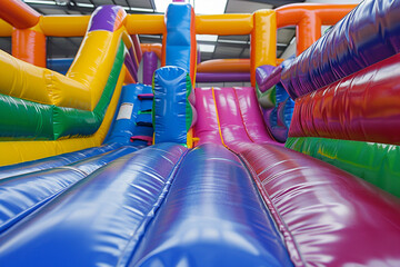 Inflatable Slide at Play Zone