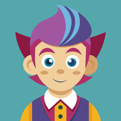 cartoon, child, vector, boy, illustration, kid, character, person, smile, people, drawing, funny, face, hair, baby, icon, fun, woman, hand