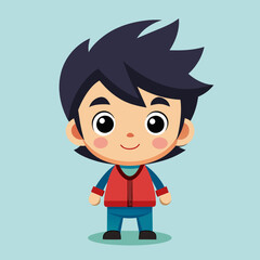cartoon, boy, child, kid, vector, illustration, character, people, smile, drawing, fun, school, hat, funny, baby, kids, cartoon, child, vector, boy, illustration, kid, character, person, smile, people
