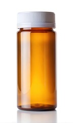 High Quality Pharmaceutical Packaging Orange Plastic Pill Bottles and Medication Storage Containers for Healthcare and Prescription Solutions