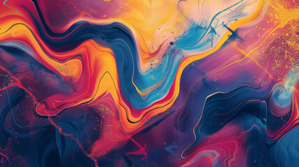  Creative abstract textured background.. A vibrant, creative abstract background with features dynamic textures and bold colors.