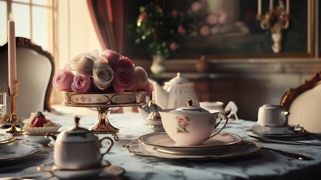 Bridgerton tea party