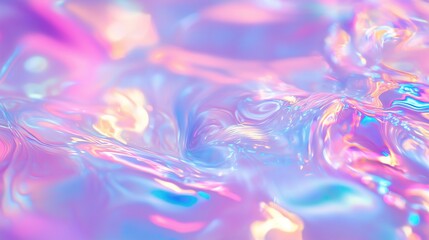 Grainy iridescent holographic gradient background.
