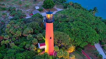 aerial view of Jupiter Inlet © Bruce