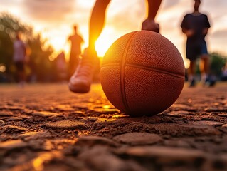 Community sports leagues, vibrant competition, local engagement, teamwork