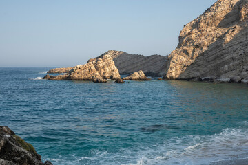 Amazing view of Petani Beach, Cephalonia,  Greece