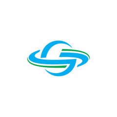 Obraz premium S PLANET LOGO