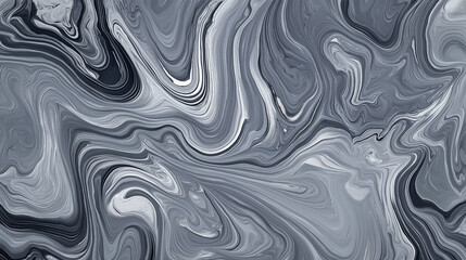Obraz premium Monochromatic gray marbled paper background