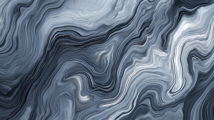 Obraz premium Monochromatic gray marbled paper background
