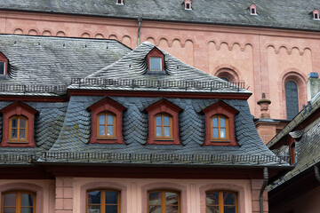 Obraz premium Rooftop from a building at Cathedral Square