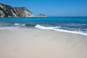 Amazing view of Petani Beach, Cephalonia,  Greece