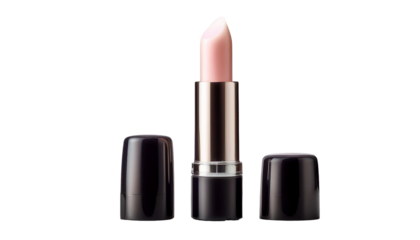 Close-Up of a Lip Balm on White Background