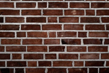 Stone pattern with brick wall background. High resolution banner. Brick wall In germany, Hamburg.