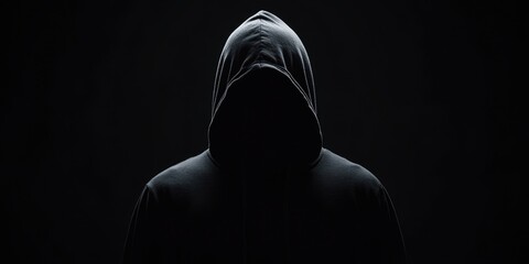 Cyber Mystery - Silhouette of a Hacker