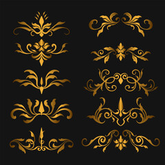 Luxury vintage ornament