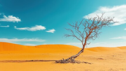Fototapeta premium Dead Tree in the Desert.