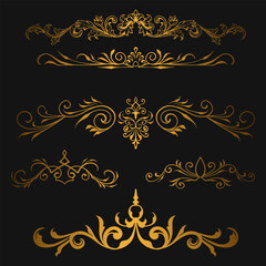 Luxury vintage ornament