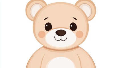 Fototapeta premium Cute and cuddly teddy bear design