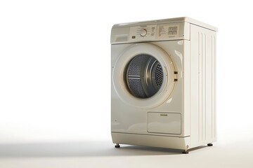 Fototapeta premium Clothes dryer isolated on white background.