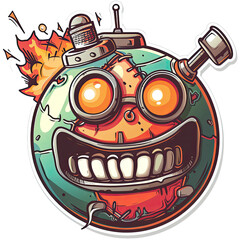 Obraz premium Smile Emoji illustration isolated No Background, Generative AI