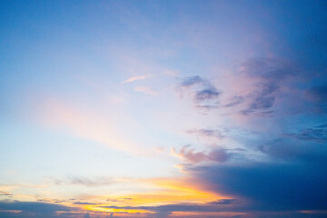 Fototapeta premium sunlight summer sunset cloud cloudscape blue evening