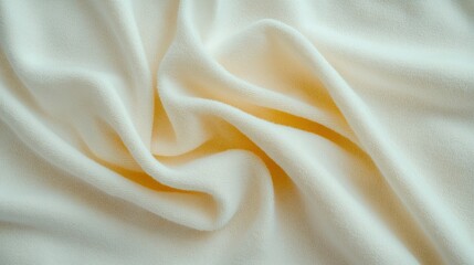 Obraz premium White Crumpled Blanket In A Messy Hotel Room, Telling Tales Of A Restless Night