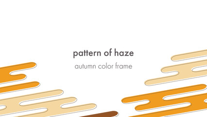 秋色霞文様のデジタルテクノロジー背景