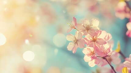 Delicate Cherry Blossom Blooms